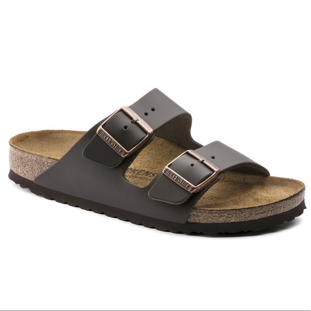 Birkenstock Arizona Dark Brown Leather